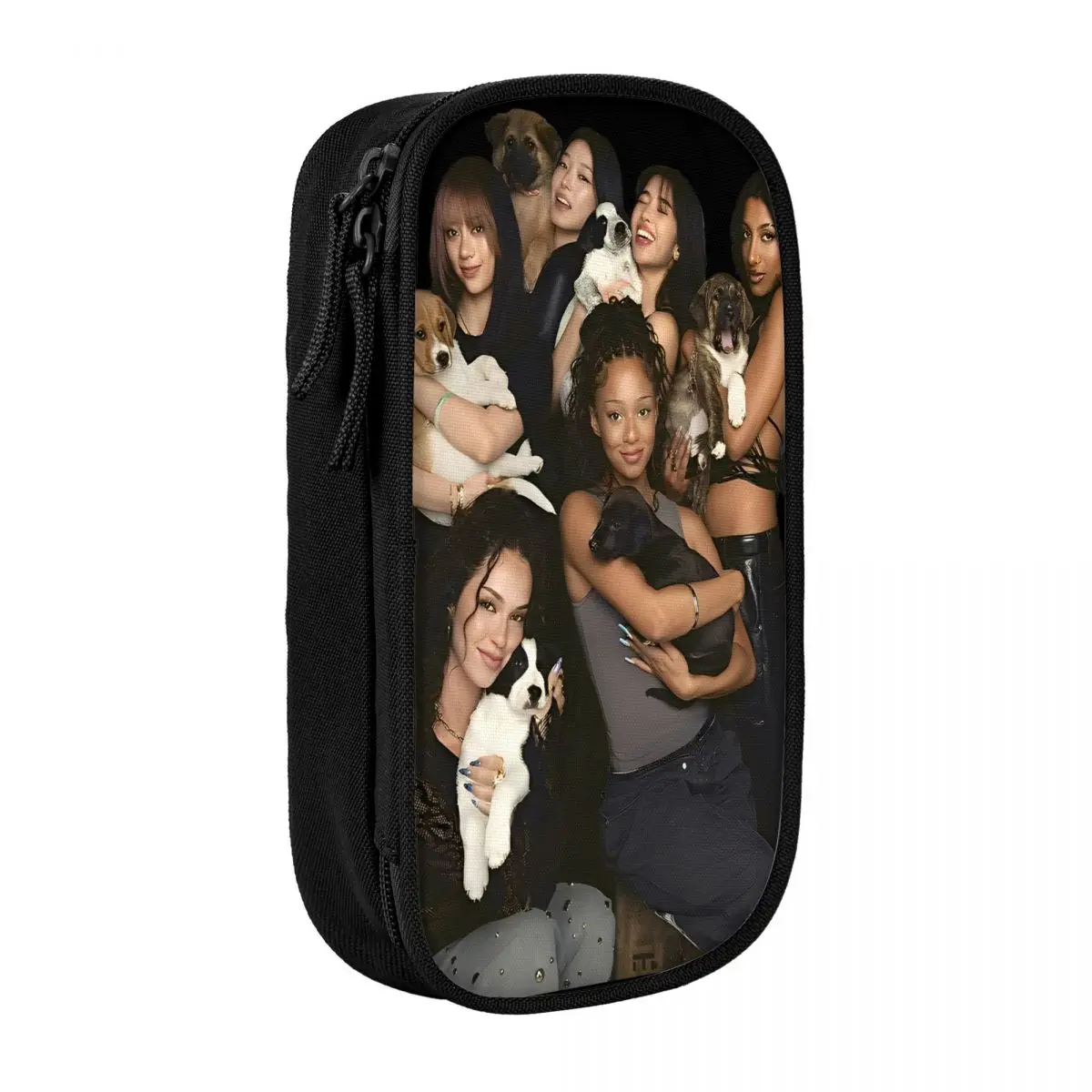 Katseye Kpop Idol Pencil Case Fun Gabriela Pen Box Bag Student