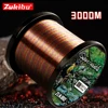 ZUKIBO 3000M Spotted Camo Fishing Line 3D Super Invisible Strong Fluorocarbon Coated Monofilament Sinking Line Fly Line pesca 1