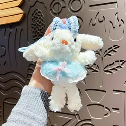 Autumn Pink Plush Bunny Keychain with Princess Skirt and Bow (Style       10)