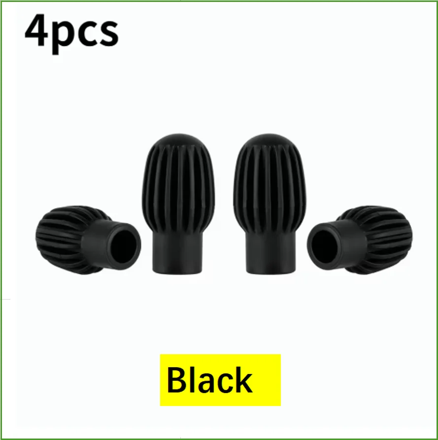 2 Stück/4 Stück Drum Mute Silikonhüllen – schweißgedrehte Klangschalldämpfer, Übungstipps, Drumstick-Kopf-Gummihülsen für leises Trommeln – Detail 10