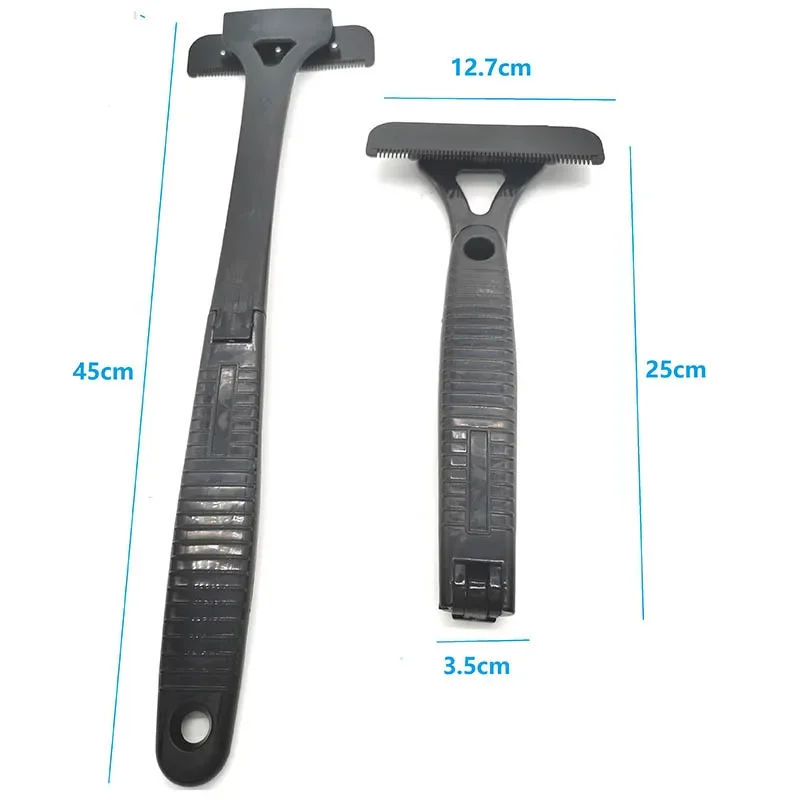 Razor Men Back Shaver Male Machine Hair Shaver Safety Long Handle Foldable Trimmer Body Leg Handle Removal Shaving Razor Tool 6
