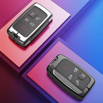 Chiave in TPU per auto in lega zincata proteggi la custodia della custodia per Land Rover Range Rover Discovery 5 Sport per JAGUAR XE XF XJ F PACE 4 Chiave in TPU per auto in lega zincata proteggi la custodia della custodia per Land Rover Range Rover Discovery 5 Sport per JAGUAR XE XF XJ F PACE - Chiave in TPU per auto in lega zincata proteggi la custodia della custodia per Land