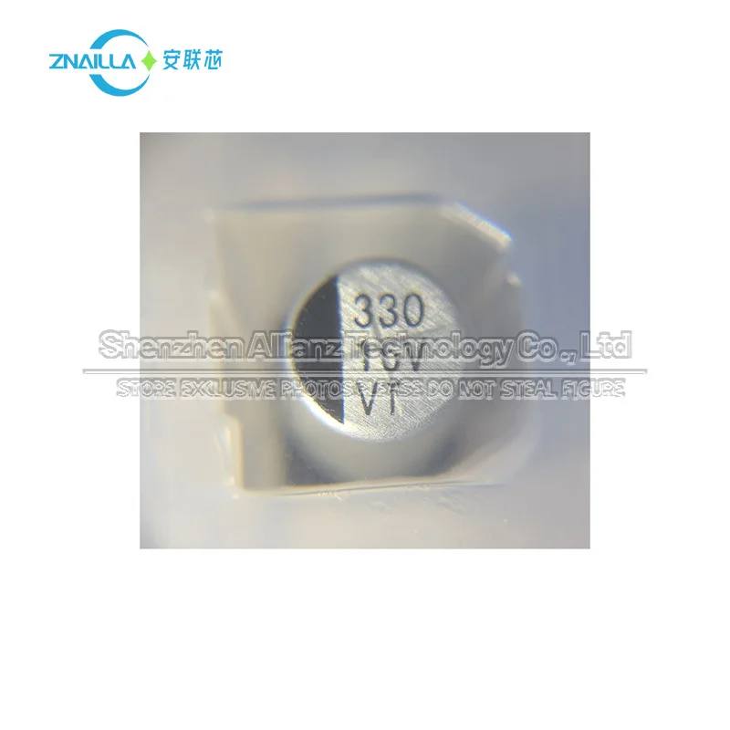 

100 шт./лот VEJ331M1ATR-0810 SMD 100% новые и оригинальные алюминиевые электролитические конденсаторы SMD ±20% 330 мкФ 10В 8*10