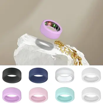 Custodia in silicone per organizer per gioielli per protezione per anello Oura Protezione per anello intelligente antiurto per Oura Ring Gen 3