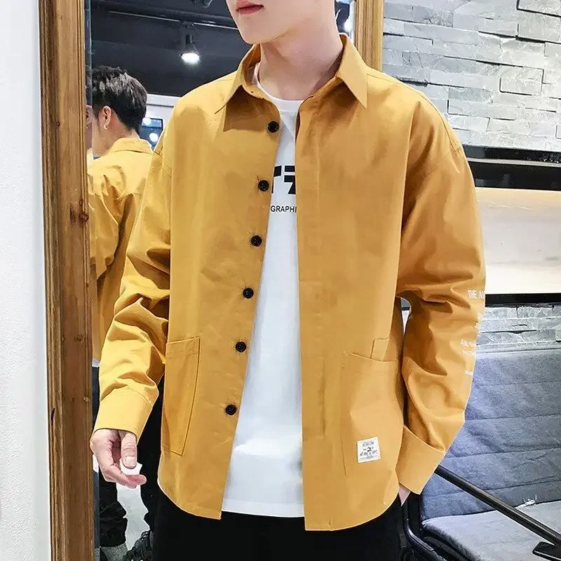 thumbnail image 1 of Camisa de hombre Social Nueva en Camisas de carga a rayas para hombres con bolsillo Verano Marca barata Slim Fit Tops Hipster Regular I Original Xxl, 1 of 5