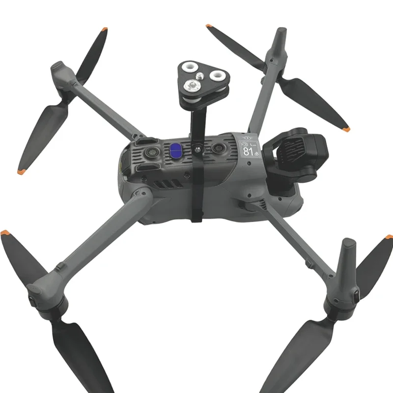 Sports Camera Top Bottom Mount Holder Gopro All Series DJI Action 5 3 2 1 DJI Air 3 Air 3S Drone Accessories