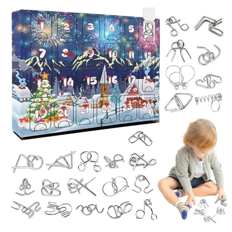  24PACK Puzzle Advent Calendar 2023 for Boys, 3D Puzzle Advent  Calendar, Brain Teaser Advent Calendar for Boys Teens, Educational Building  Craft Kit for Boys Girls Christmas Countdown : Home & Kitchen