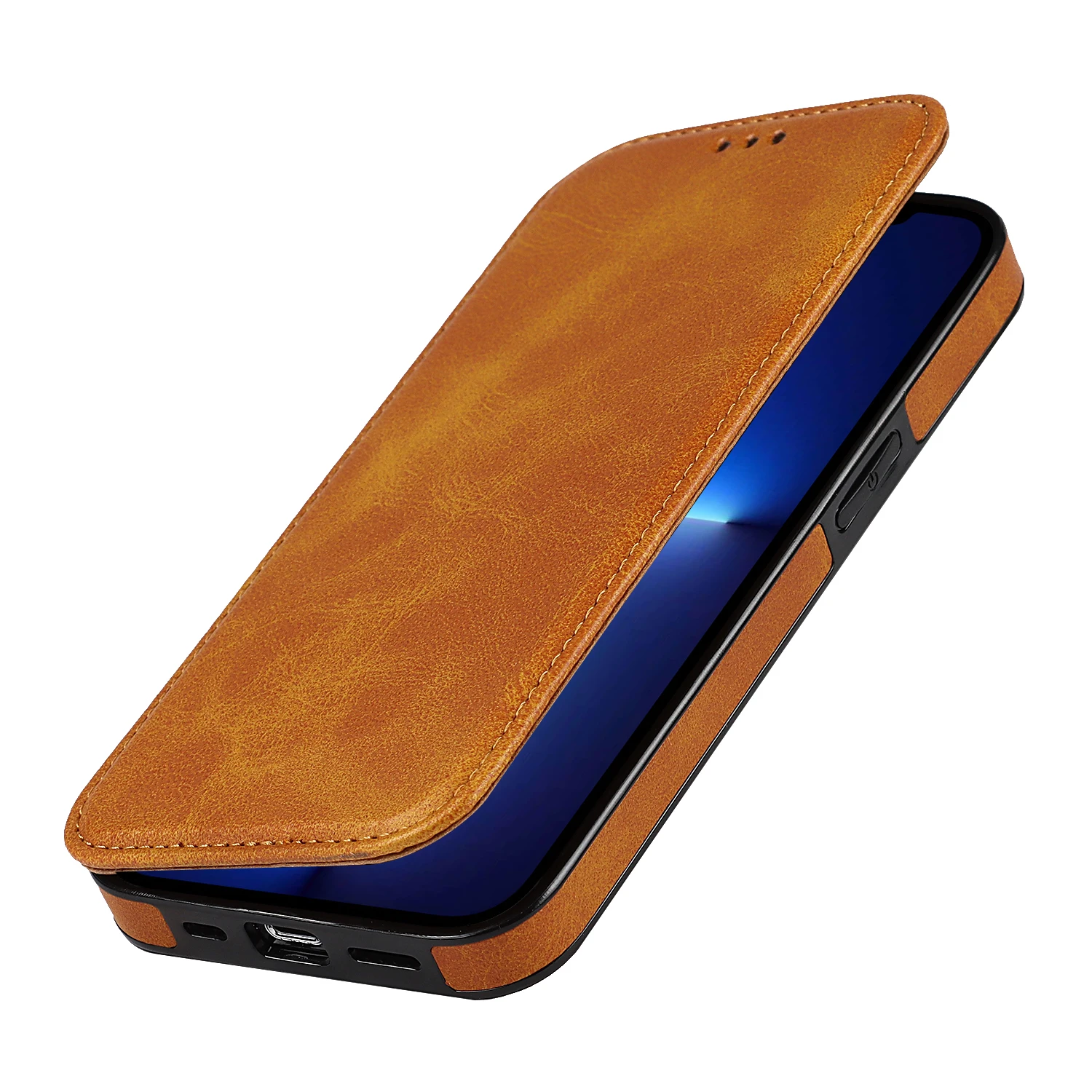 Luxury Leather Case Protect Cover For iPhone 14 Pro 13 12 Mini 11