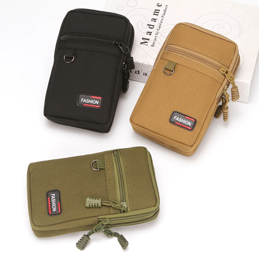 Nylon Waist Bag Phone Pouch for Outdoor Camping Hunting