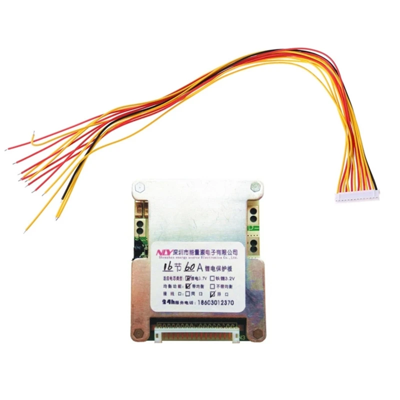 

Cell for Protection Board PCB for Protection Board 16S 60V 60A for Drosphip
