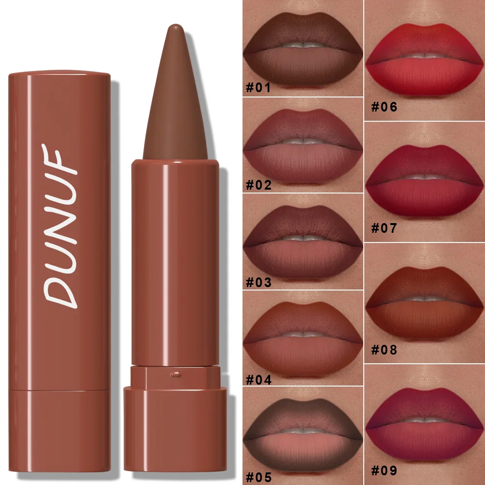 Wasserfester Matter Lippenkonturenstift Mit Samtigem Finish_voghion.com