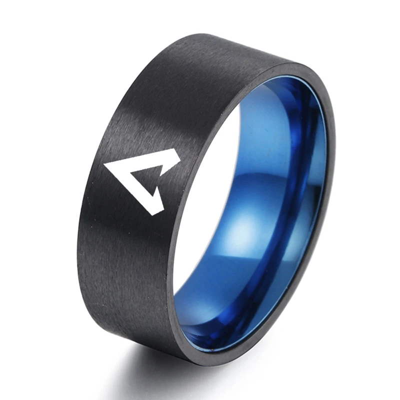 Hot Game Apex Legends Ring Titanium Steel Hero Ring Stainless Steel Ring for Freind Best Gift Ring Championship Rings 