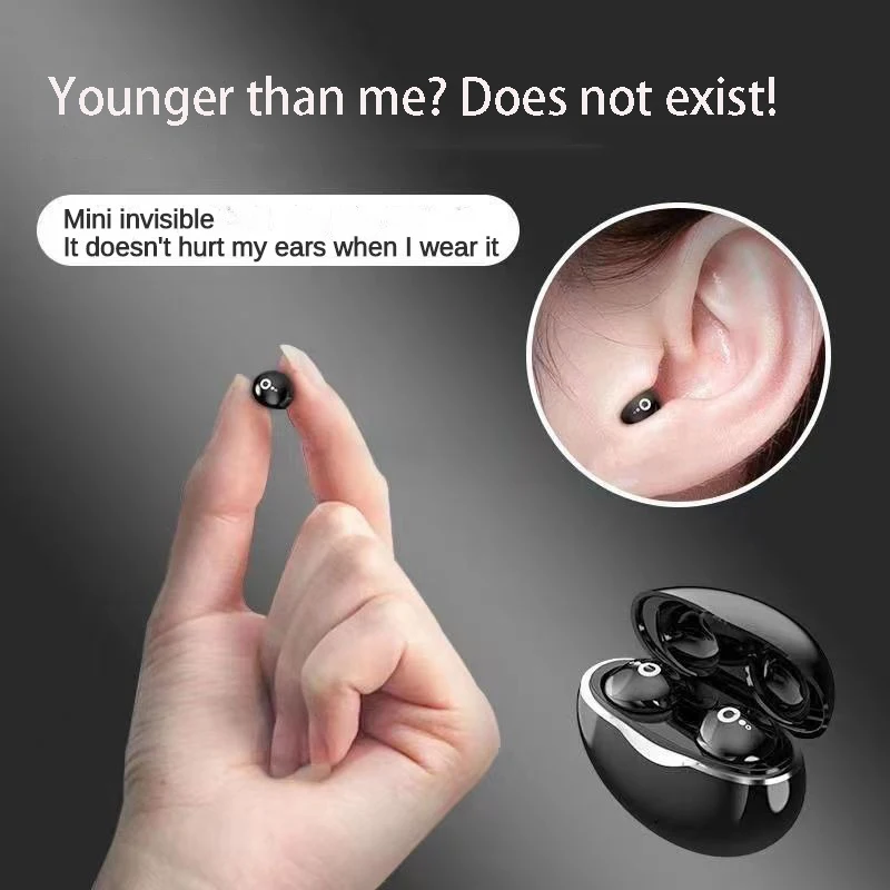 

Mini In Ear Wireless Bluetooth Headset,HiFi Stereo Music With Mic Headphones,Touch Waterproof Earbuds High Endurance Earphone