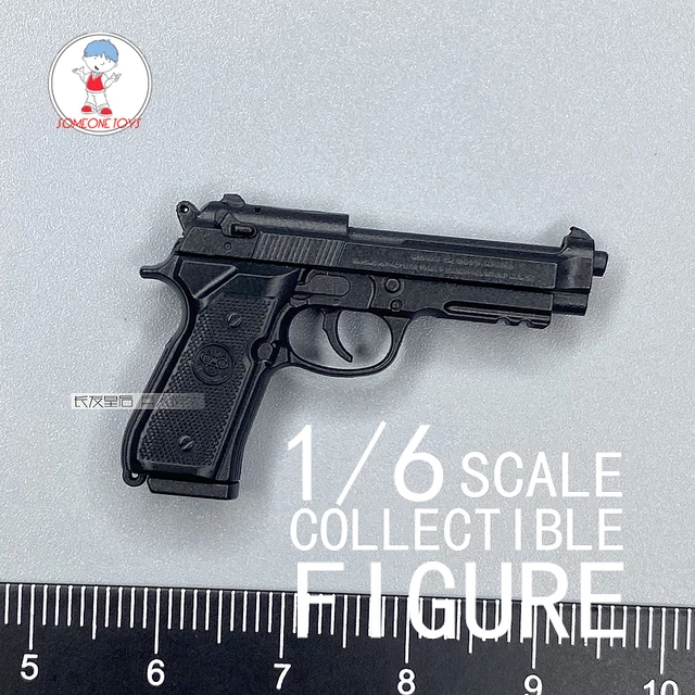 1/6 Escala Masculino Soldado Mini Arma Arma Modelo Cena Acessórios Pistola Preta  Brinquedo Para 12 Polegadas Figura De Ação Corpo - Figuras De Ação -  AliExpress