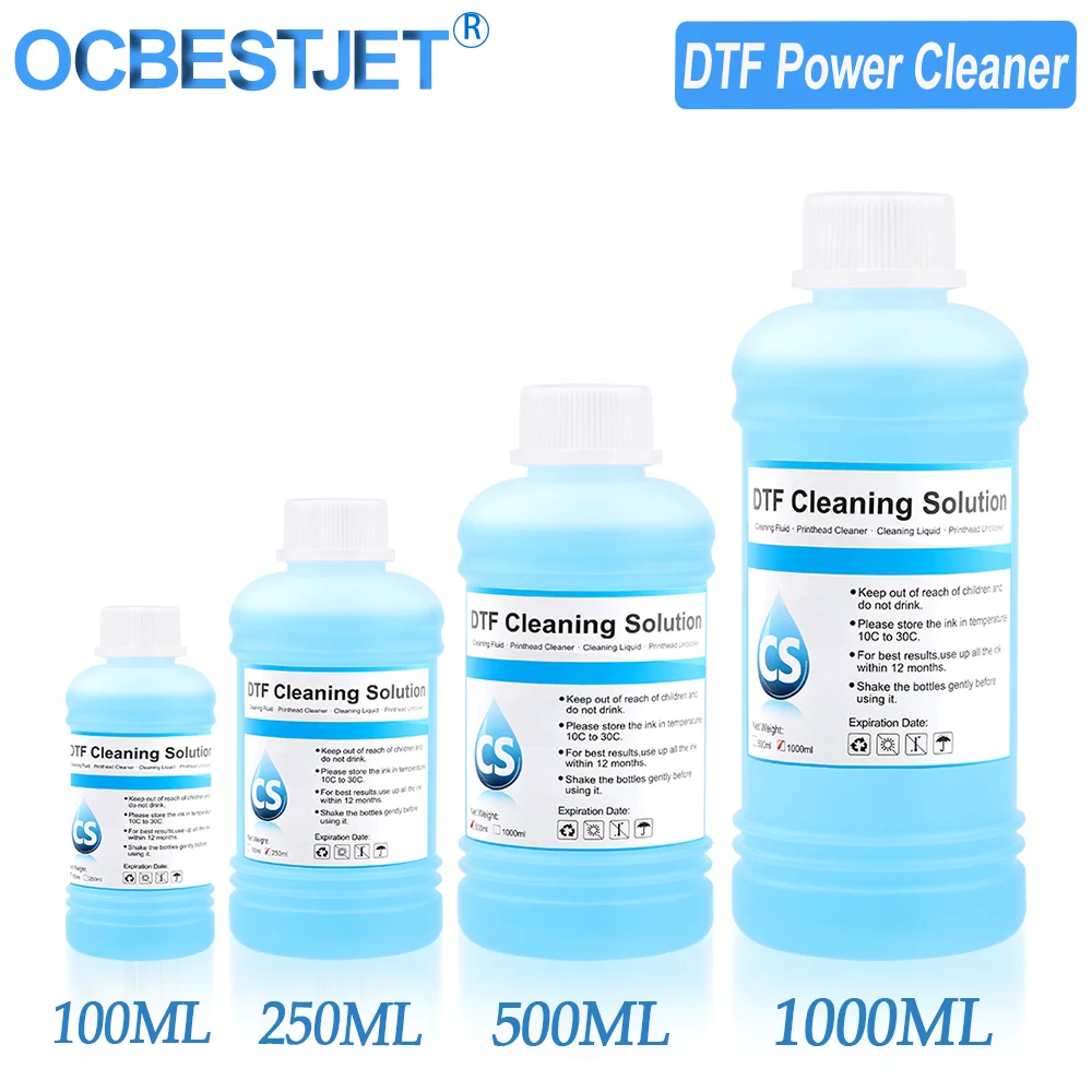 DTF Power Cleaner DTF Cleaning Solution Liquid For Direct to Film