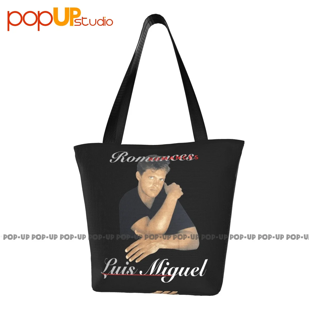 Luis Miguel Romances On A Cronies Tag Cute Handbags Tote Bag Shopping Bag Resistente Allo Strappo