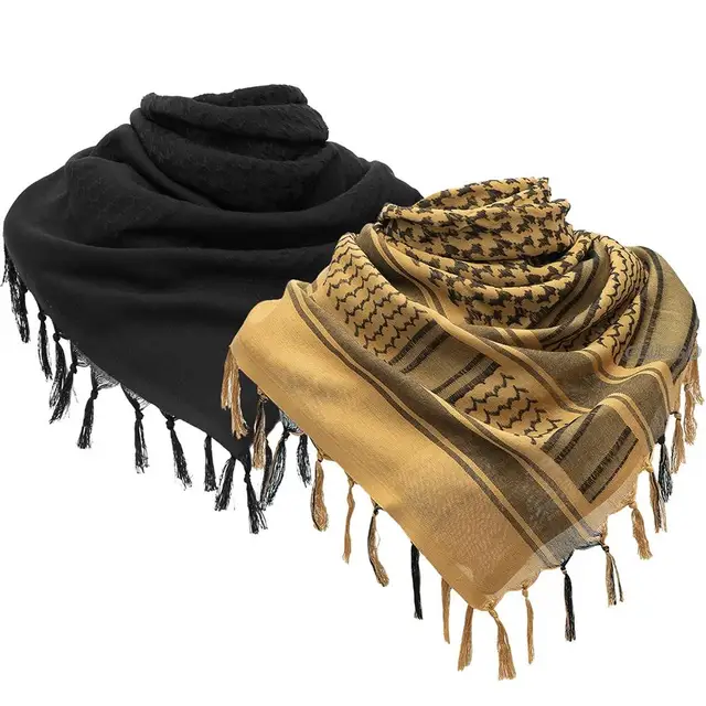 Mens Head Scarf Rothco Rothco Solid Color Shemagh Tactical Desert
