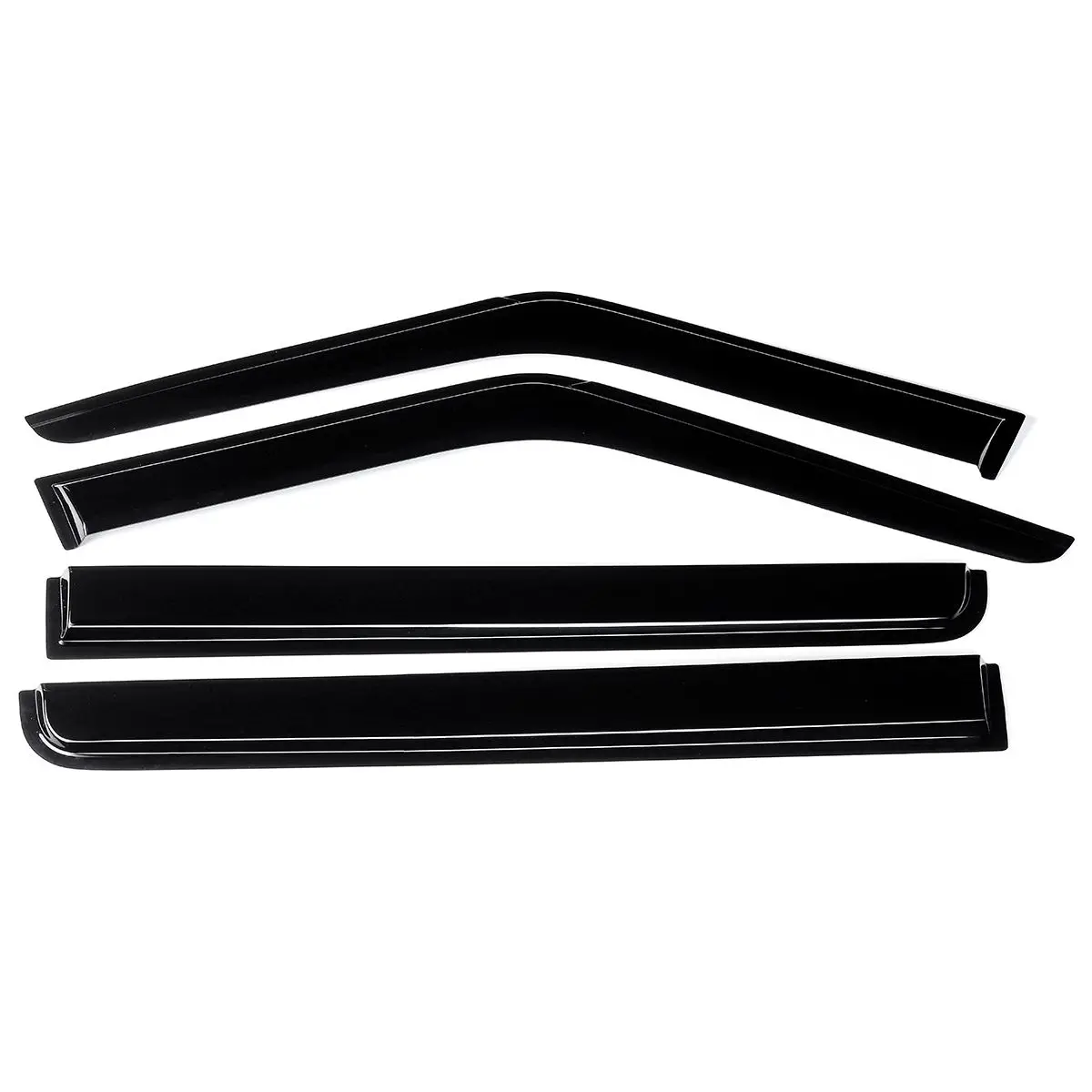 

Высококачественный боковой оконный Дефлектор козырек Вентиляция для Land Rover Discovery 3 4 2004-2017 защита от дождя и солнца защитные Погодозащитные щипцы