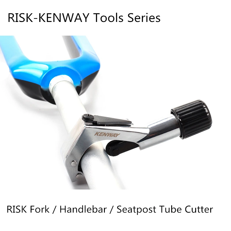 

RISK Bicycle Handlebar Seat Post Cutter Mountain Bike Front Fork Cutter Road Bike Head Tube Pipe Tool 6-42mm Large Caliber Tube