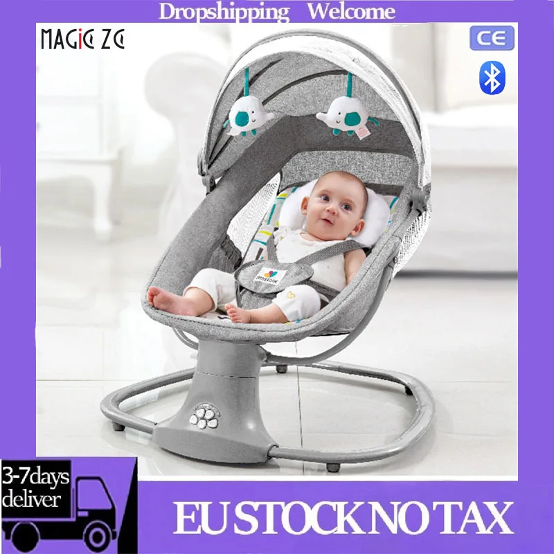 Deluxe Electric Cradle for Newborn Baby Electric Baby Rocking