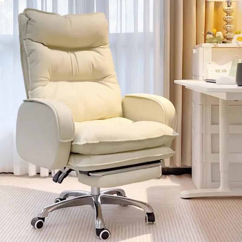 

Luxury Recliner Ergonomic Chair Armchair Massage Nordic Modern Bedroom Chair Executive White Silla Escritorio Office Furniture