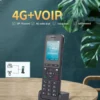 4G LTE Portable WiFi Phone Dect Cordless VoIP Telephone for Home 2.4 Inch Color Screen Incoming Call Display HD Voice Black