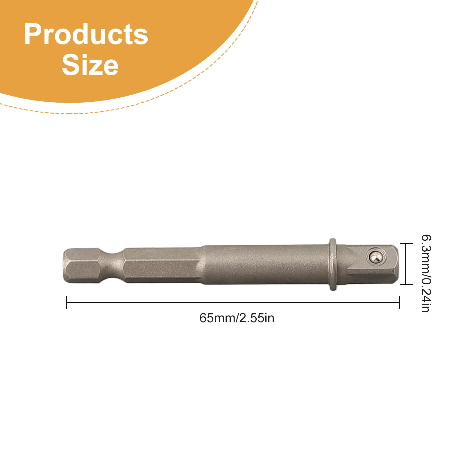 Bohr buchsen adapter 1/4 ''Sechs kant schaft verlängerung für Schlags ch rauber 1/2'' 3/8 ''1/2'' Vierkant bohrer Adapter Set Handwerkzeuge – Detail 24