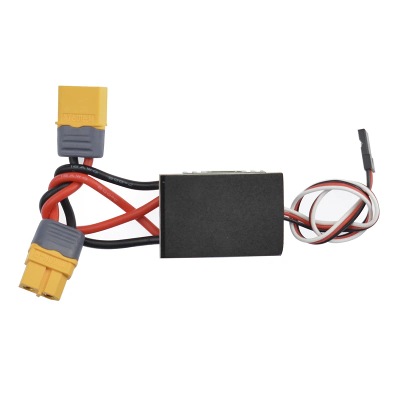 20a Two-Way Brush Electrical Adjustment (with Xt60 Plug) Black Wings Two-Way Electronic Speed Controller