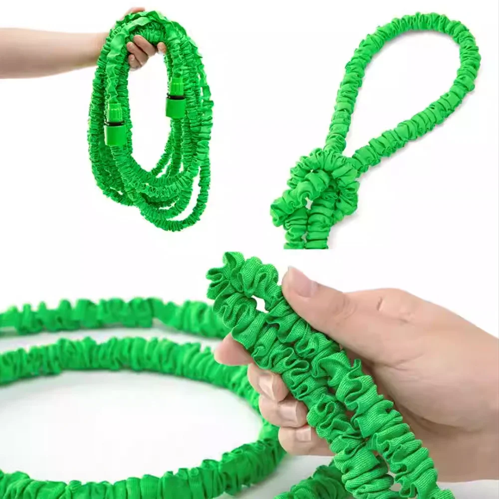 Expandable Magic Hose High-Pressure Car Wash 7 Water Spraying Functions Water Gun Home Garden Watering Hose
