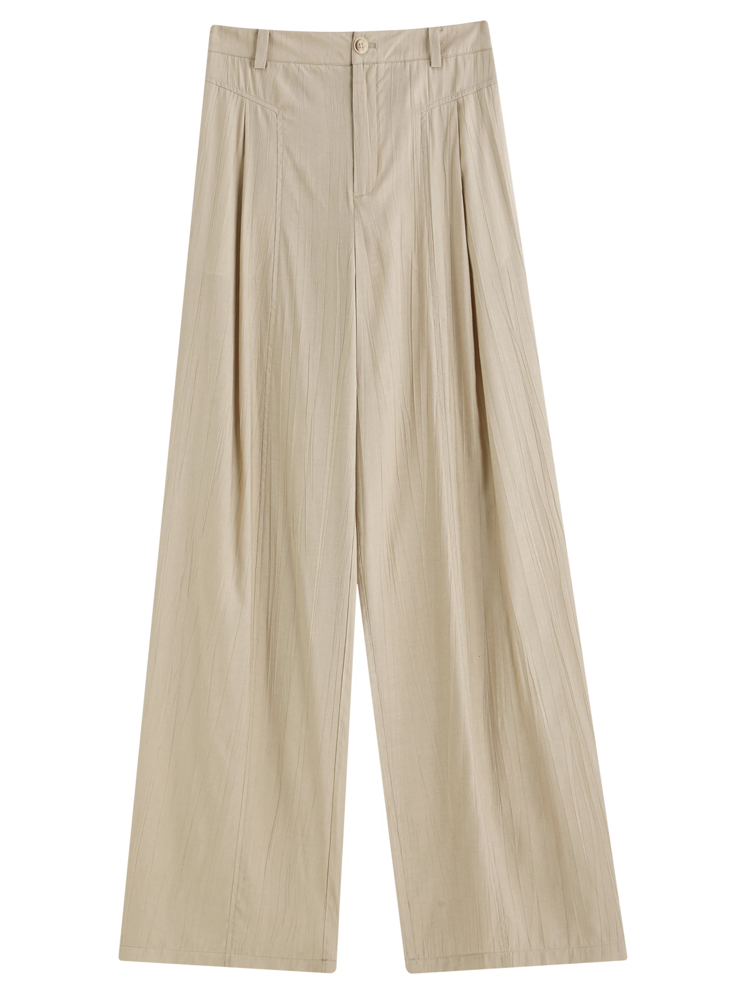 بنطلون حرير واسع فاخر