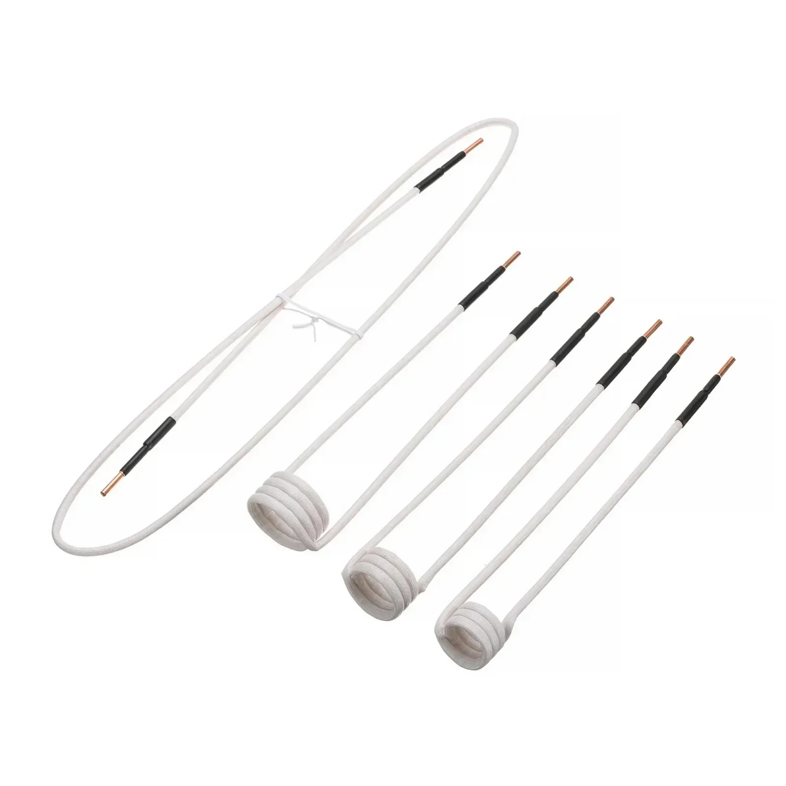 4Pcs Induction Bolt Heaters Coils Electric Flameless Heating Element Magnetic Induction Heater Kit Car Repair Tools