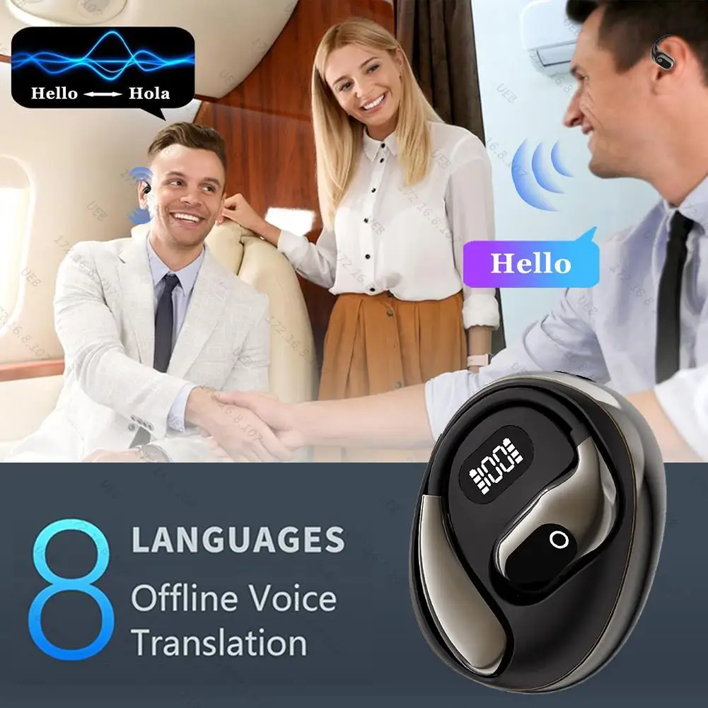 XG99 M112 Real-time Translators Headphones Instant Two-way Translation Earbuds 138/144 Languages Bluetooth Translator Earphones