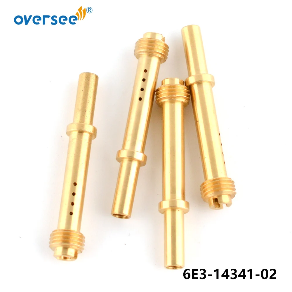 6E3-14341-02 NOZZLE,MAIN For Yamaha 5HP Outboard Engine Boat Motor Carburetor aftermarket parts 6E3-14341