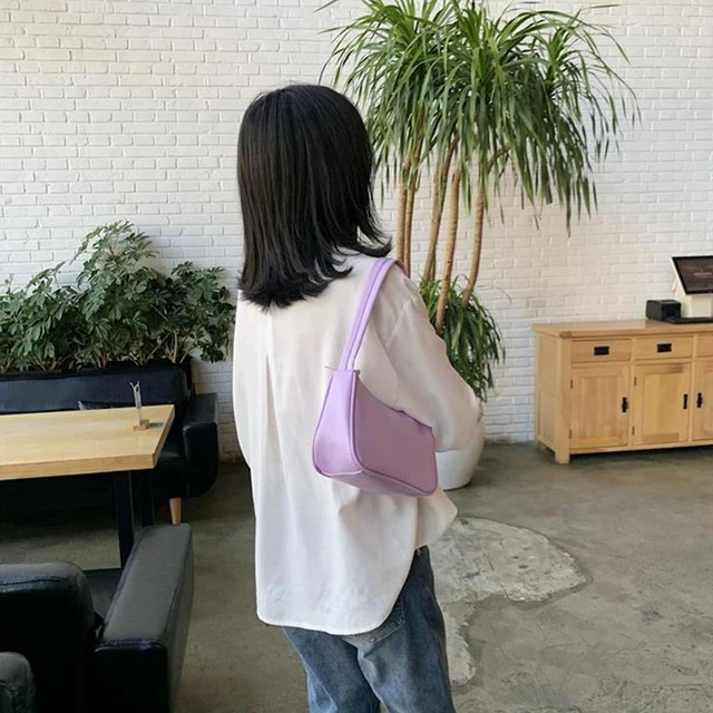 Bolso cruzado de cuero PU para mujer, bandolera pequeña de tendencia, a la moda - Imagen 5