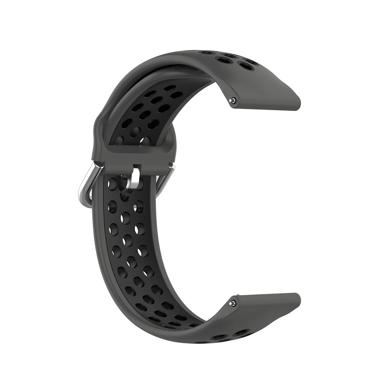 Versatile Silicone Sports Band - 20mm/22mm Strap