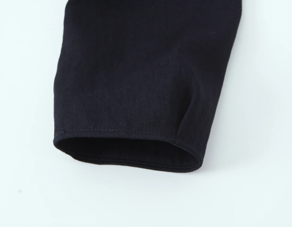 BSAY Damen-Herbstjacke, neu, 2025, Rundhalsausschnitt, langärmelig, goldfarben, einreihig, Knopf, kurze Anzugjacke oder lässige Shorts mit Gürtel – Detail 16