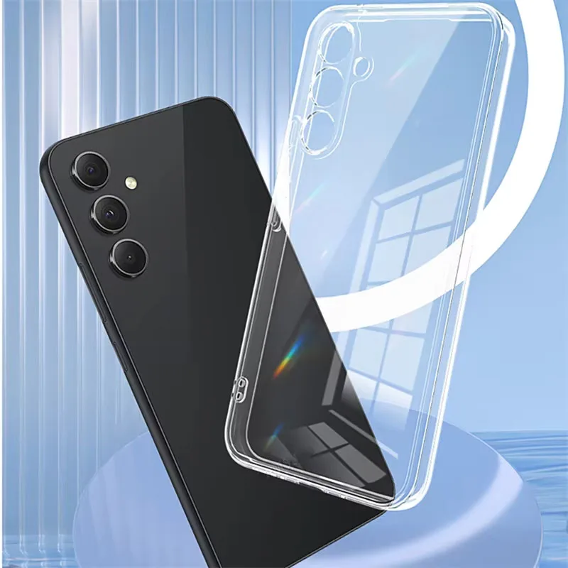 Transparent Protective Phone Cover - Shockproof and Scratch-Resistant