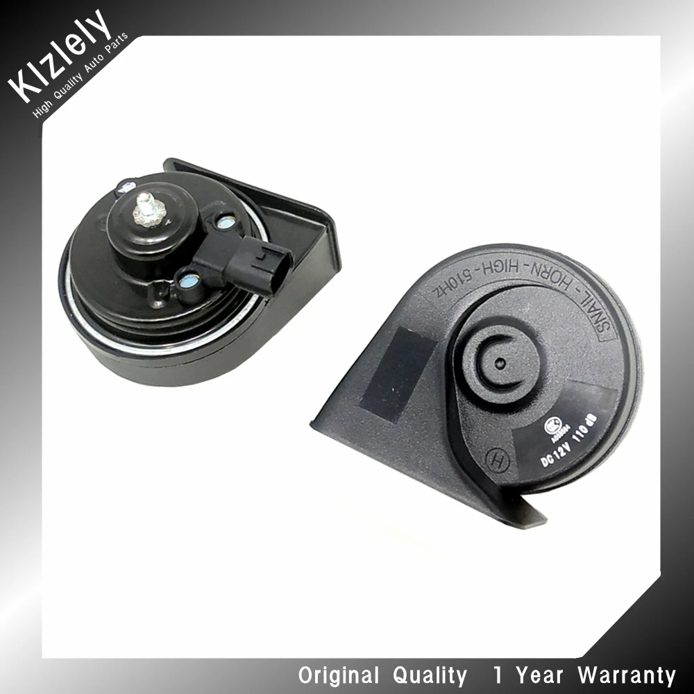 

Snail Type Horn For Hyundai Trajet Genesis Verna i45 Matrix 12V 410/510Hz Loud AutoHorn 110-125Db Twin Tone Waterproof Car Horns