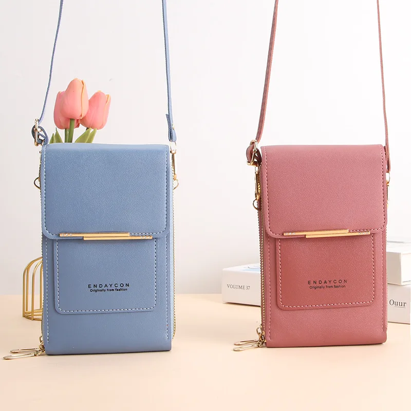 Elegant Women's Double-Layer Crossbody Bag with Detachable Straps