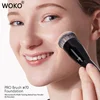 Flat Top Foundation Makeup Brushes Flat Angled Synthetic Hair Face Contour Foundation Liquid Cream Bronzer Buffing Makeup Tool 4