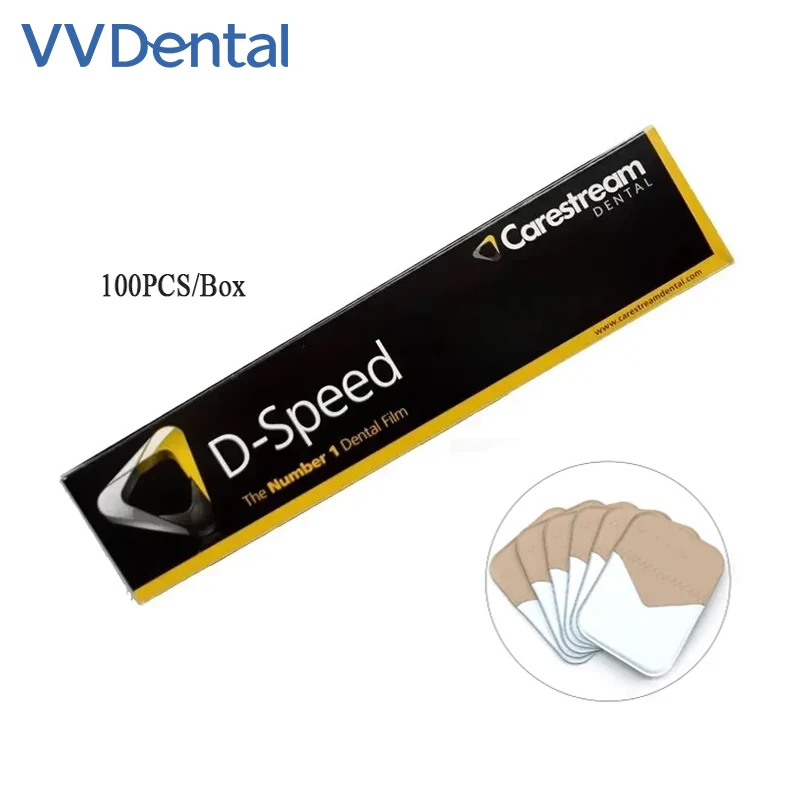 

VVDental Dental D-Speed интраоральные рентгеновские пленки Kodak 100 шт./коробка Стоматологические периферии рентгенография Интраоральная пленка стоматологическое оборудование