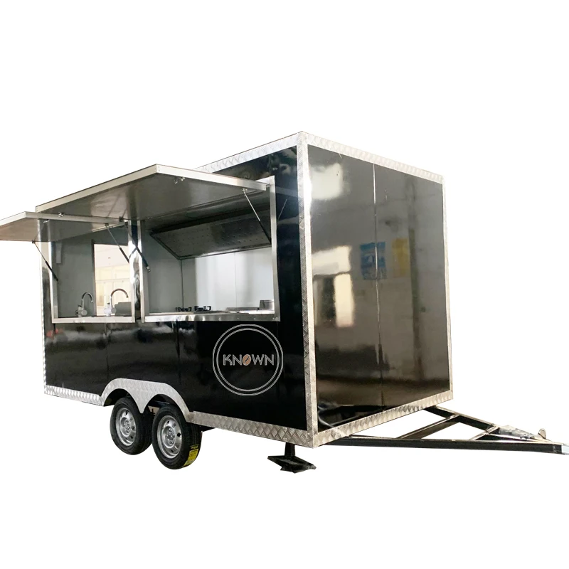 Ice Cream Coffee Van Beer Bar Hot Dog Carrello Elettrico Per Alimenti Taco Truck Cucina Mobile Ristorante Vintage Mobile Food Truck