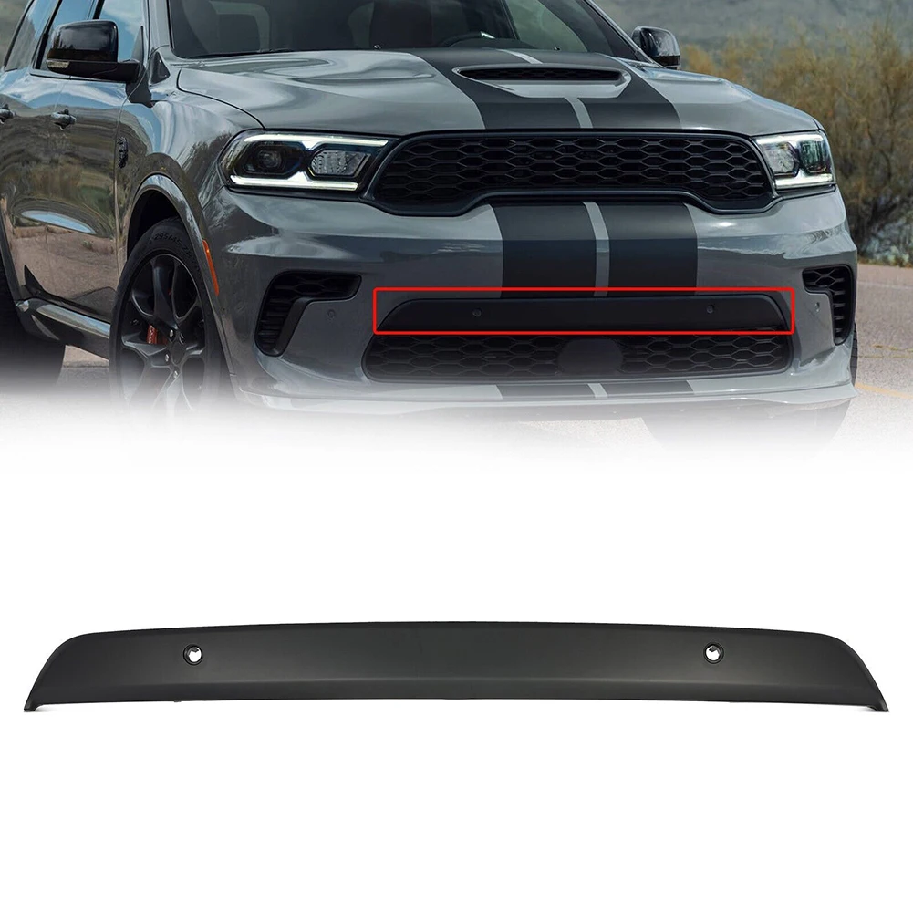 

Car Front Upper Bumper Cover Molding Strip Trim Weather-proof Front Bumper Protective Cover Replacement 68510368AA Acesssories