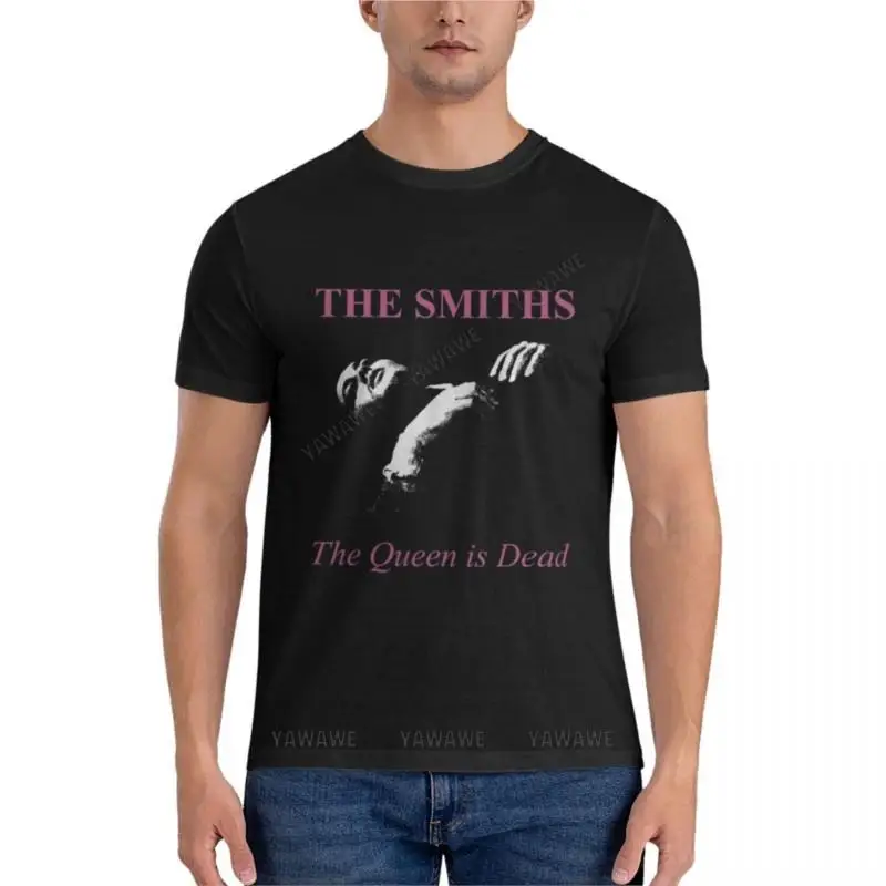 

Мужские футболки The Smiths The Queen is Dead comforстолы Essential футболки Графические футболки простые мужские футболки