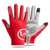 Touch Screen Long Full Fingers Half Fingers Gel Sports Cycling Gloves MTB Road Bike Riding Racing Women Men Bicycle Gloves 4