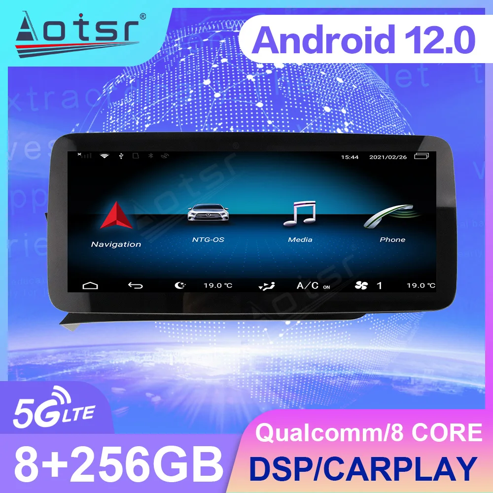 

Qualcomm 662 Android 12 For Mercedes Benz C Class W204 C180 C200 C65 C260 C63 C300 2011 2012 2013 2014 Stereo Carplay Head Unit