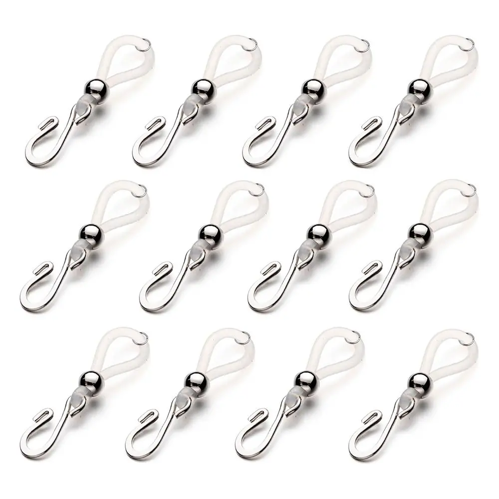 Silicone Zipper Holder Replacement Metal Universal Zipper Pull Durable Hooks Replacement zipper pullers zipper accessories