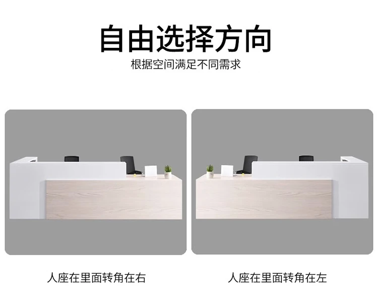 Description Picture 3 of itemPulpito Reception Desks Office Front Desk Display Reception Counter Standing Aesthetic Reception Mostrador Negocio Furniture