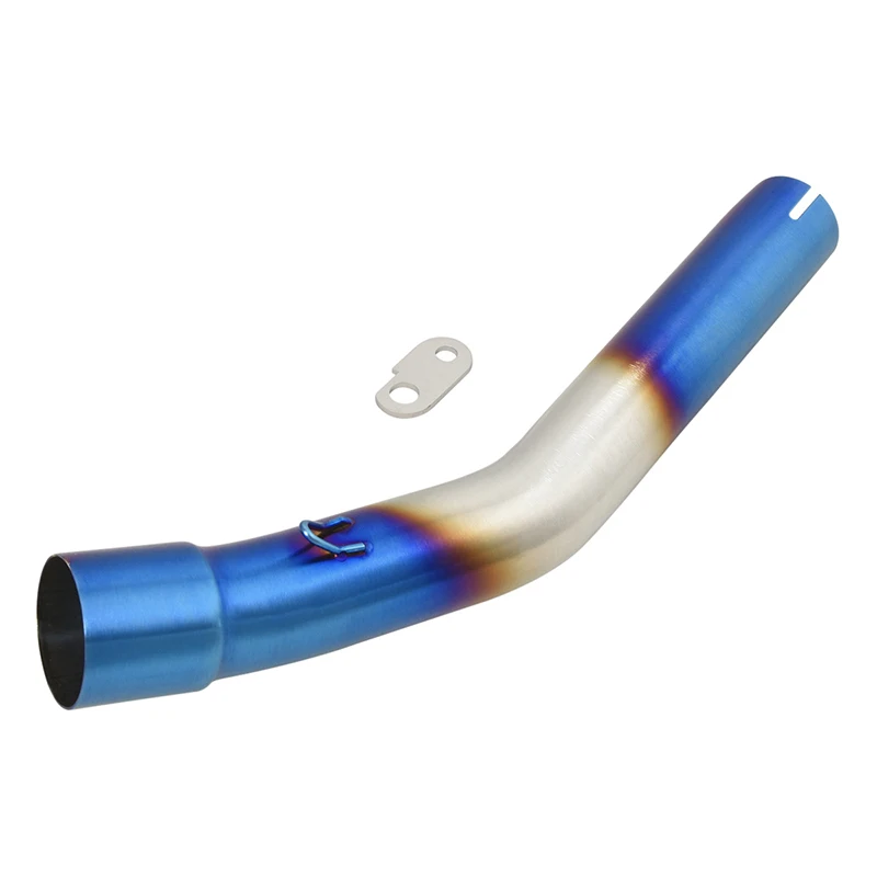 Slip On For YAMAHA Tenere700 2019-2023 XTZ690 T7 T700 51MM Motorcycle Exhaust System Espace Moto Middle Link Pipe - Image 3