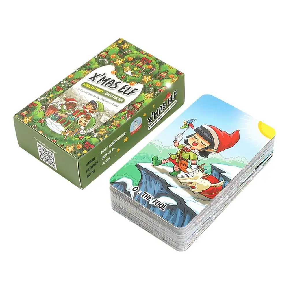 thumbnail image 1 of Baraja de cartas de Tarot de 78 piezas, cartas de Tarot de aventura, juego de mesa para fiesta, regalo de cumpleaños, juego de mesa, adivinación de adivinación, 1 of 5